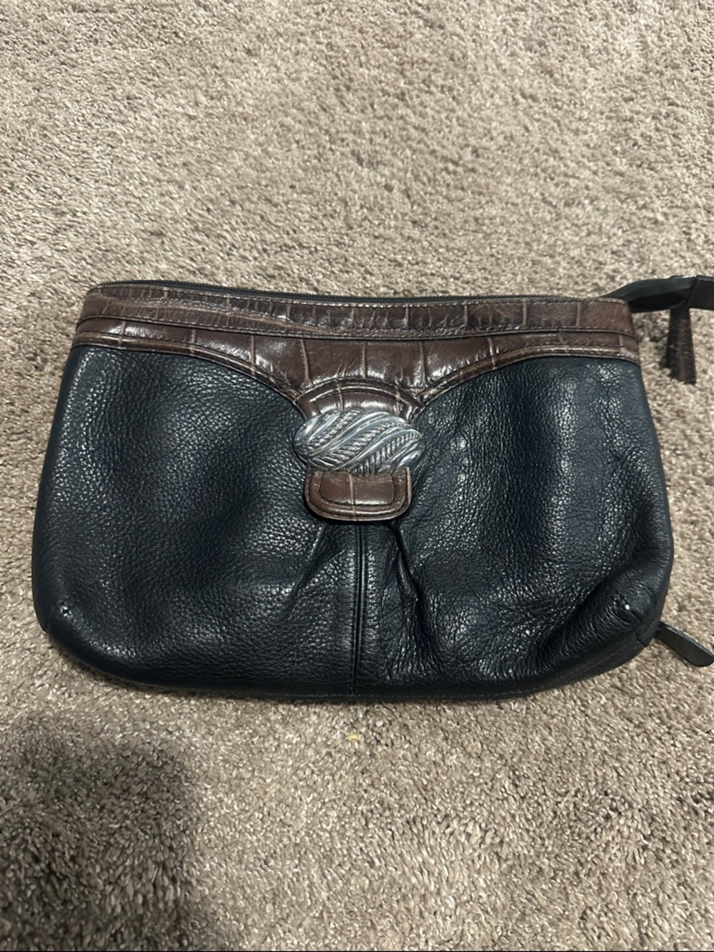 VTG Brighton Leather Clutch